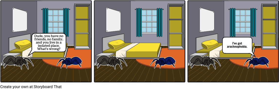 Secret Life Of Spiders - Cannon Bard Theory Cartoon (1164x385), Png Download