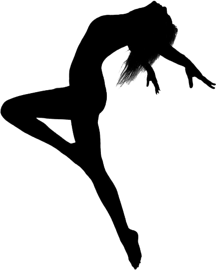 Transparent Dancer Jazz Banner Free Stock Contemporary Dancer Silhouette Png Full Size Png Download Seekpng