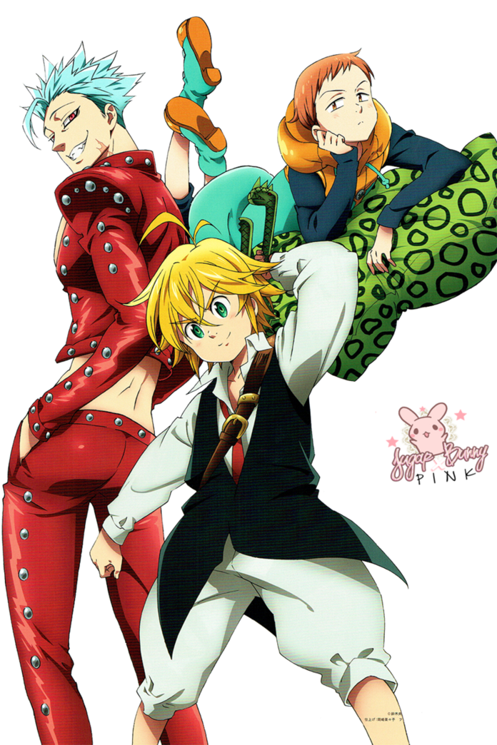 Mel Ban King - Seven Deadly Sins Png (749x1066), Png Download