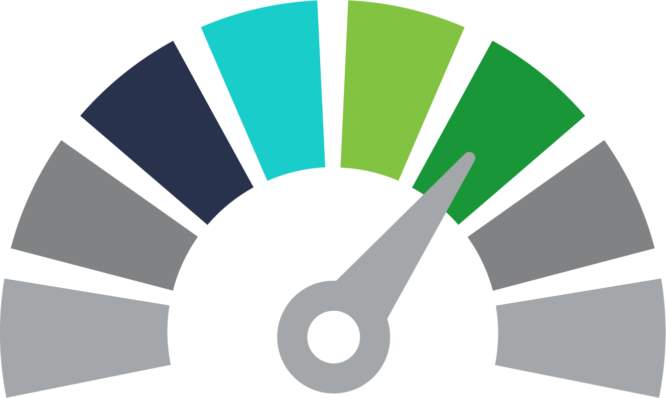 Speed-gauge - Speed Gauge (1327x794), Png Download