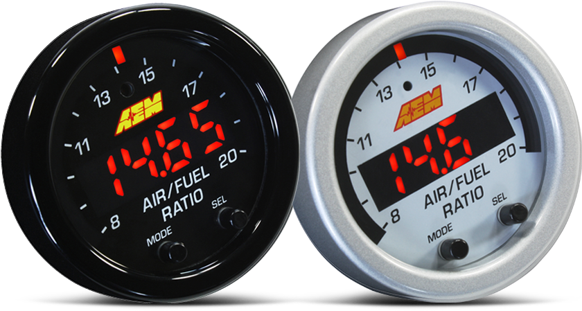 Wideband Uego Air/fuel Controllers - Aem 30-0300 - X-series Wideband Uego Afr Sensor Gauge (900x500), Png Download