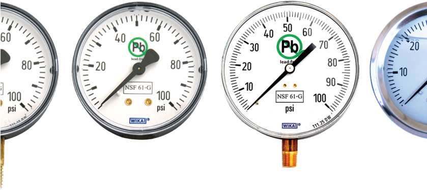 Only Wika Offers A Nsf International Certified Pressure - Law (838x471), Png Download