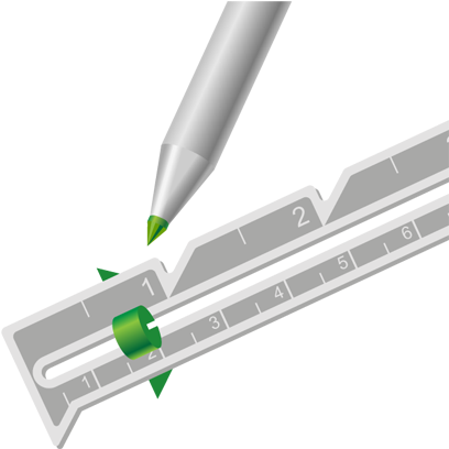 Accessories For Sewing, Gauge - Marking Tools (640x640), Png Download