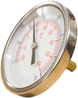 Temperature Gauge Calibration Methods - Temperature (400x500), Png Download