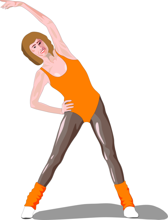 Aerobic Physical Fitness Aerobics Free For Commercial - Exercise Clip Art (573x749), Png Download