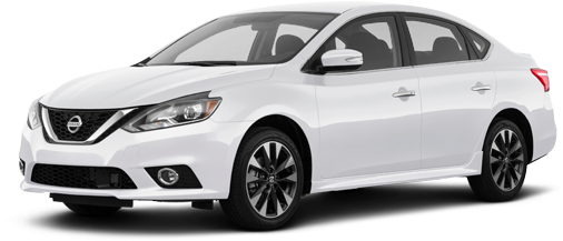 2018 Nissan Sentra - Nissan Sentra S 2016 White (640x316), Png Download