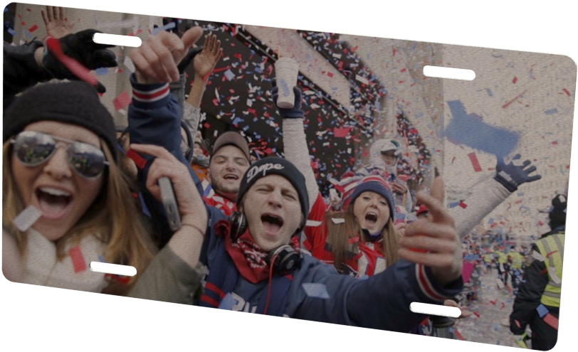 New England Patriots Custom Metal Photo - New England Patriots (1024x768), Png Download