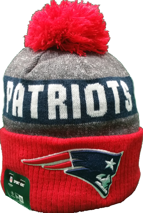 New England Patriots Alternate 2016 2017 Sideline Knit - New England Patriots Cap Png (491x729), Png Download