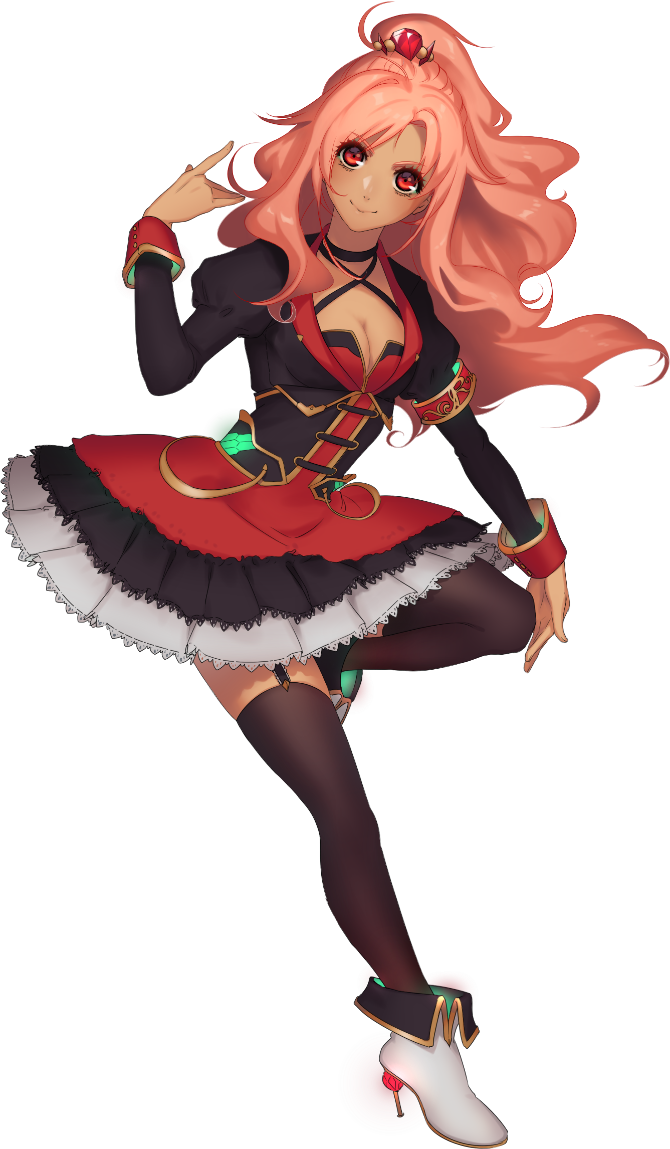 Red Queen - Vocaloid Ruby (1456x2384), Png Download