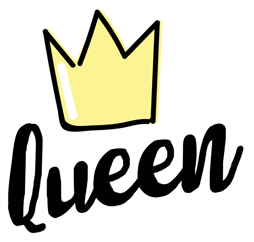 Art Tumblr Edit Sticker Queen Madewithpicsart Tumblrsti - Queen Tumblr Png (1024x1024), Png Download