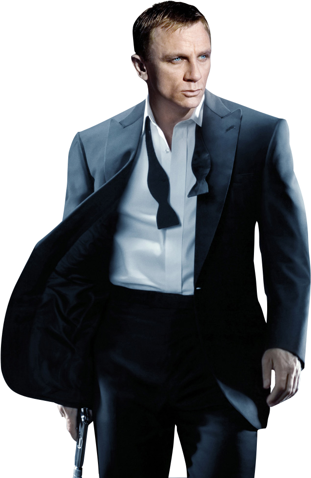 James Bond Png File - Casino Royale (2006) (672x998), Png Download