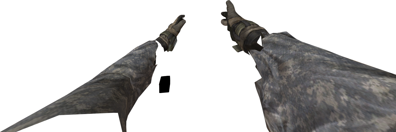 Default Weapon Mw2 - Cod 2 Default Weapon (1614x538), Png Download