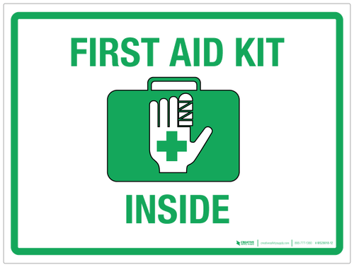 First Aid Kit Inside (500x378), Png Download