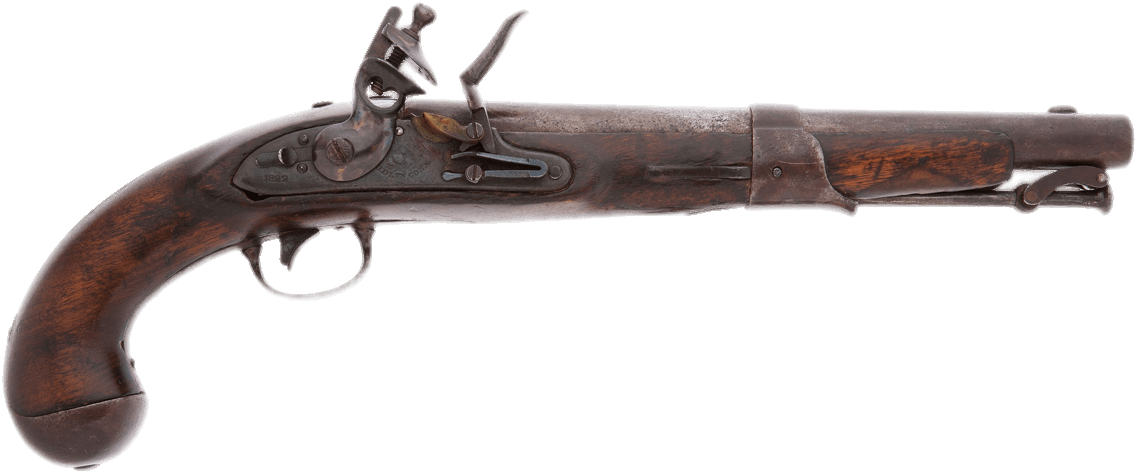 Antique Pistol - English Civil War Weapons (400x400), Png Download