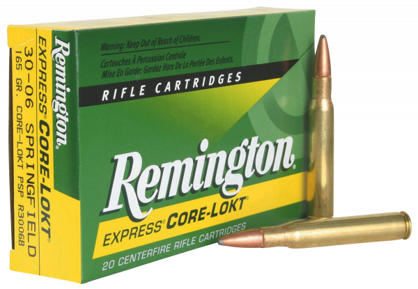 Remington Ammunition R3006b Core Lokt 30 06 Springfield - Remington 150 Grains#r30301 27818 (600x415), Png Download