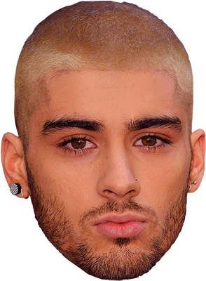 Zayn Malik Png Tumblr - Zayn Malik Cabelo Platinado (300x425), Png Download