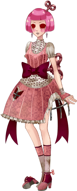 Crank Doll - My Candy Love Doll (410x700), Png Download