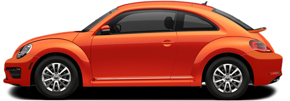 Volkswagen Beetle Trendline - 2009 Ford Focus (640x390), Png Download