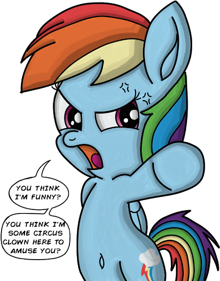 [28] Source Rainbow Dash- - Goodfellas Vs Goodfeathers (472x650), Png Download