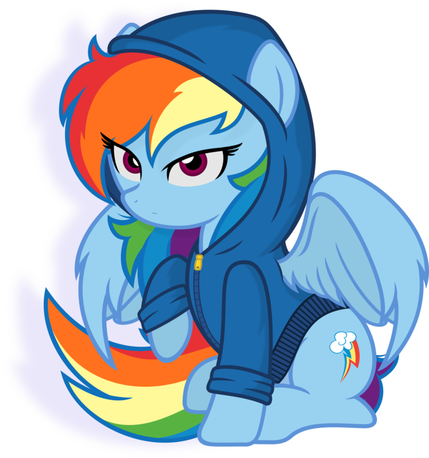 Rainbow Dash (865x924), Png Download