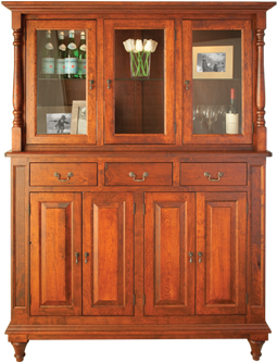 Cabinet Download Transparent Png Image - Sheridan Buffet Conrad Grebel Color: Oak - Black Walnut (414x339), Png Download