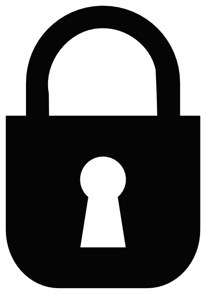 Padlock Png Transparent - Lock Icon Vector Png (420x599), Png Download
