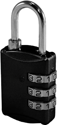 Tsa Combination Lock (267x456), Png Download