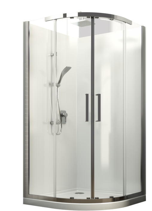 Englefield Milano Round Shower - Englefield Milano Shower Base (550x733), Png Download
