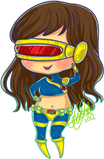 Chibi Cyclops - Cyclops Chibi (400x588), Png Download