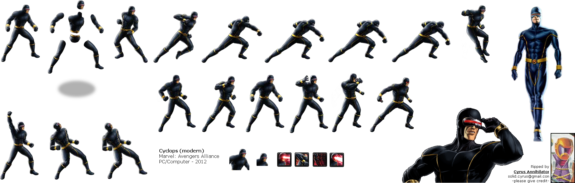 Click To View Full Size - X Men Characters (2006x652), Png Download