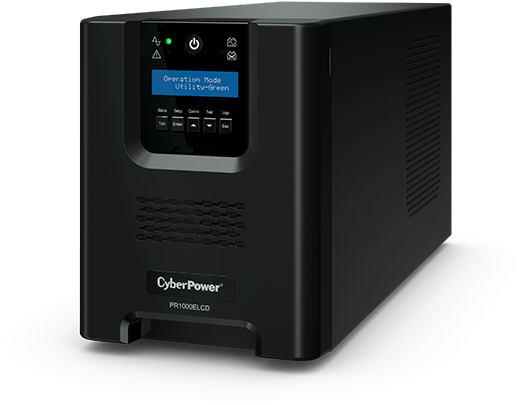 Ups Bild På Professional Tower 1000va - Cyber Power Ups Pr1000elcd 900w Tower Iec C13 (600x600), Png Download