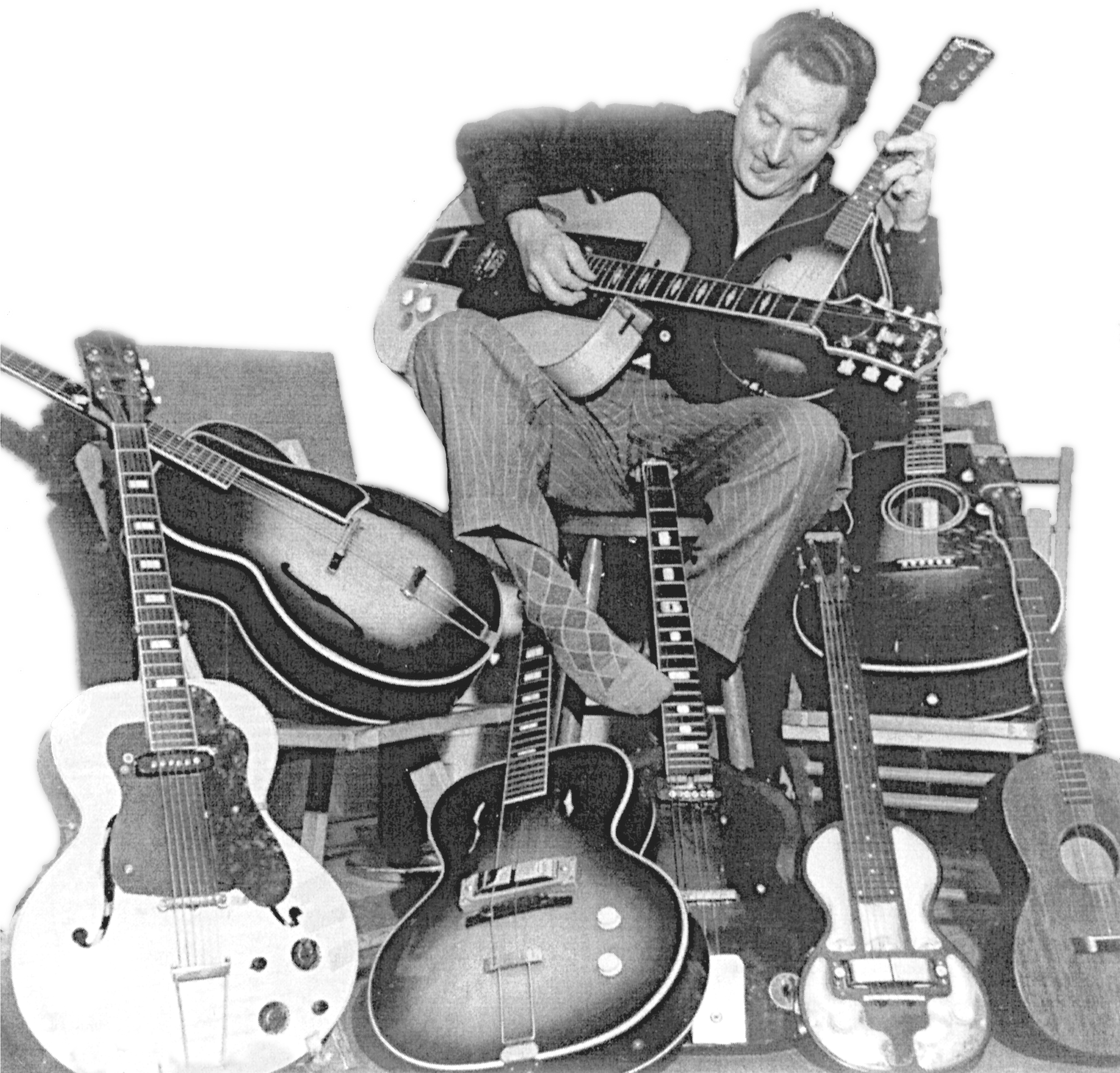 Les Paul's Argyle Socks - Les Paul: Vaya Con Dios. Keyboard Digital Sheet Music (2443x2374), Png Download