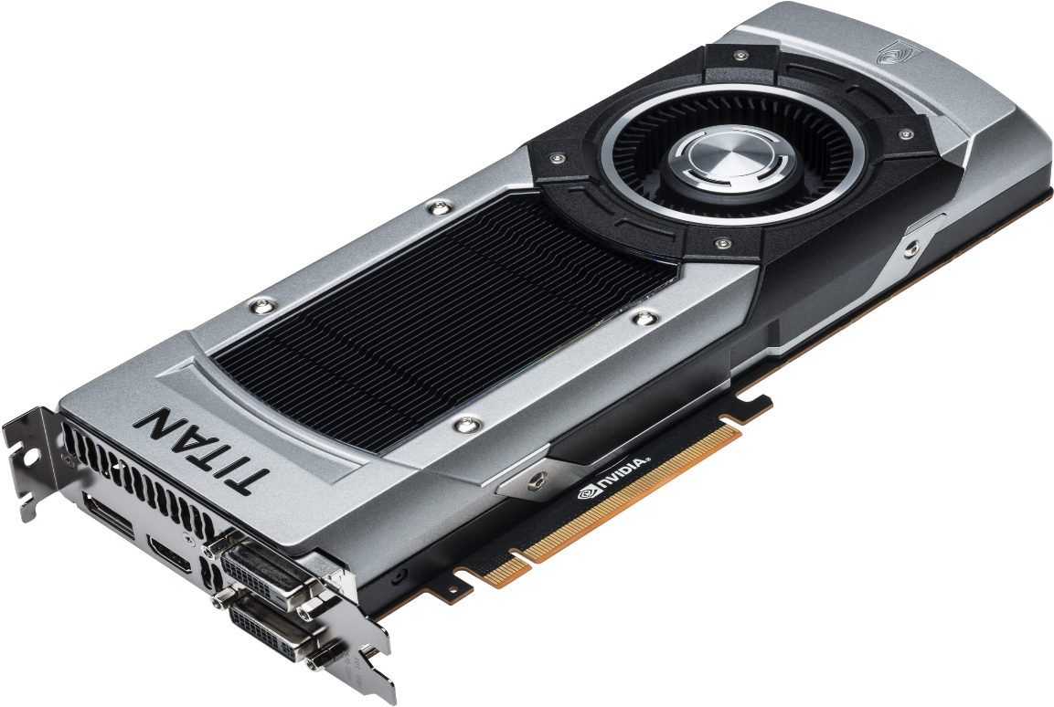 Style Of Nvidia Graphics Cards - Msi Nvidia Geforce Gtx Titan X Gpu (1200x800), Png Download