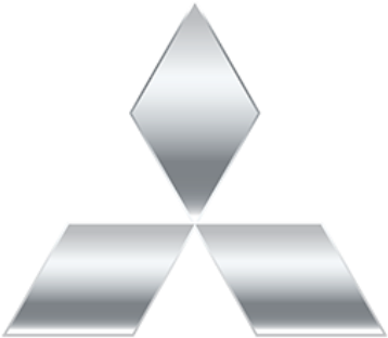Prev - Mitsubishi Logo Silver (598x374), Png Download