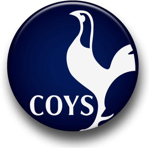 Spurs Button Badge - Tottenham Hotspur Club Badge (494x500), Png Download