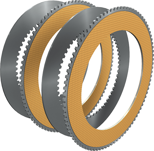 For Dry And Wet Running Clutches And Brakes, Ortlinghaus - Friction Plates (500x490), Png Download