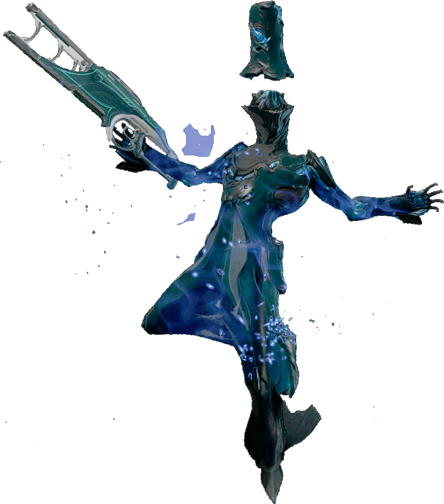 Warframe Limbo - Limbo Prime Warframe Arts (965x1014), Png Download