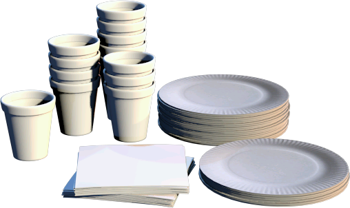 29 - Fnaf 6 Paper Cups And Plates (508x302), Png Download