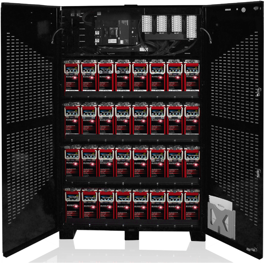 Northstar Red Ups - Battery Rack In Telecommunication System (900x898), Png Download