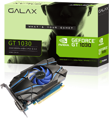 Galax Geforce® Gt - Galax Geforce Gt 1030 2gb Ddr4 (500x500), Png Download