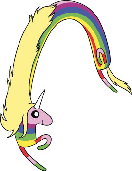 Sammy Meet Lady Rainicorn- Your New Favourite Character - Adventure Time Character Transparent (293x462), Png Download