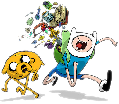 Adventuretime - Adventure Time (389x383), Png Download