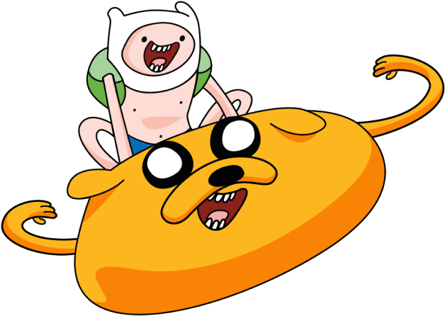 Adventure Time With Finn And Jake - แอด เวน เจอร์ ไท ม (644x456), Png Download