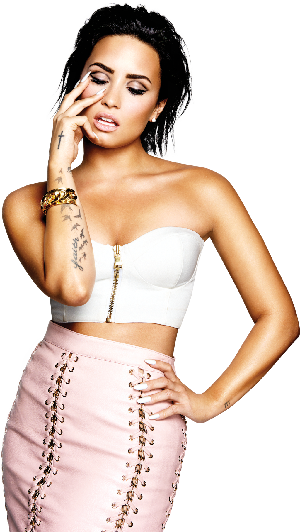 Confident - Demi Lovato (672x1190), Png Download
