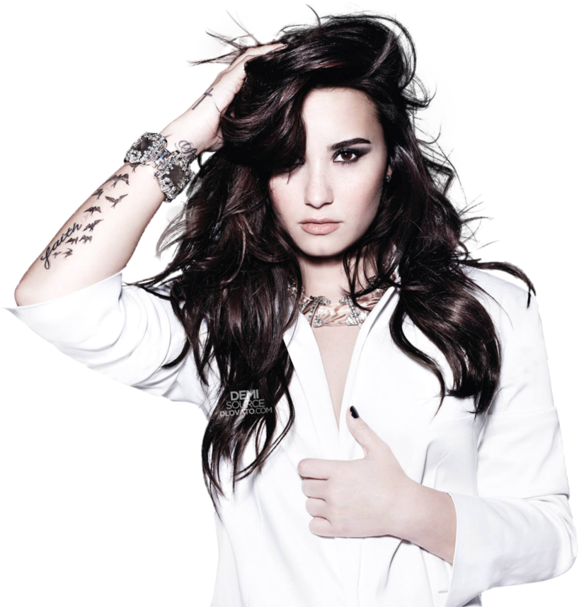 Music Stars - Demi Lovato Transparent (500x470), Png Download