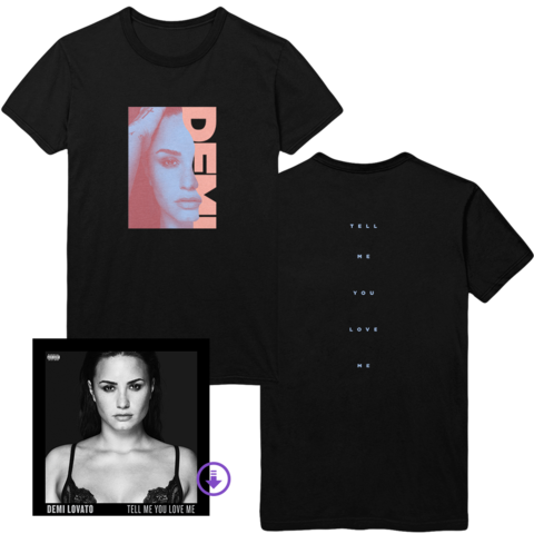 Black Tell Me You Love Me Tee Super Digital Album - Demi Lovato Tell Me You Love Me Tour Merch (480x480), Png Download