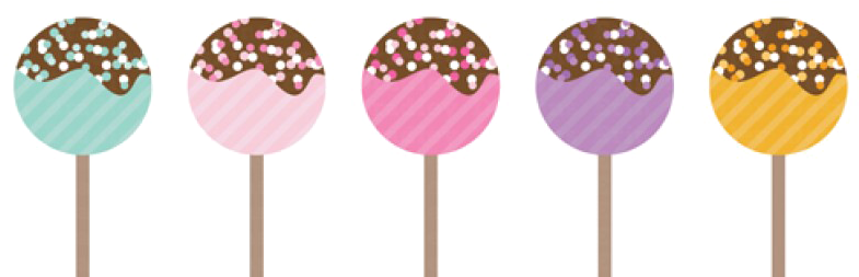 Cake Pop Png Hd - Cake Pop Logo Png (885x252), Png Download