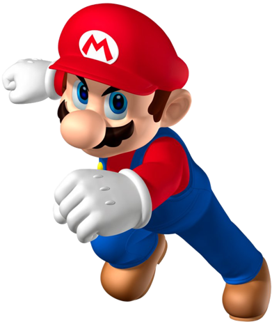 Mario - Mario Smash Bros Png (418x479), Png Download