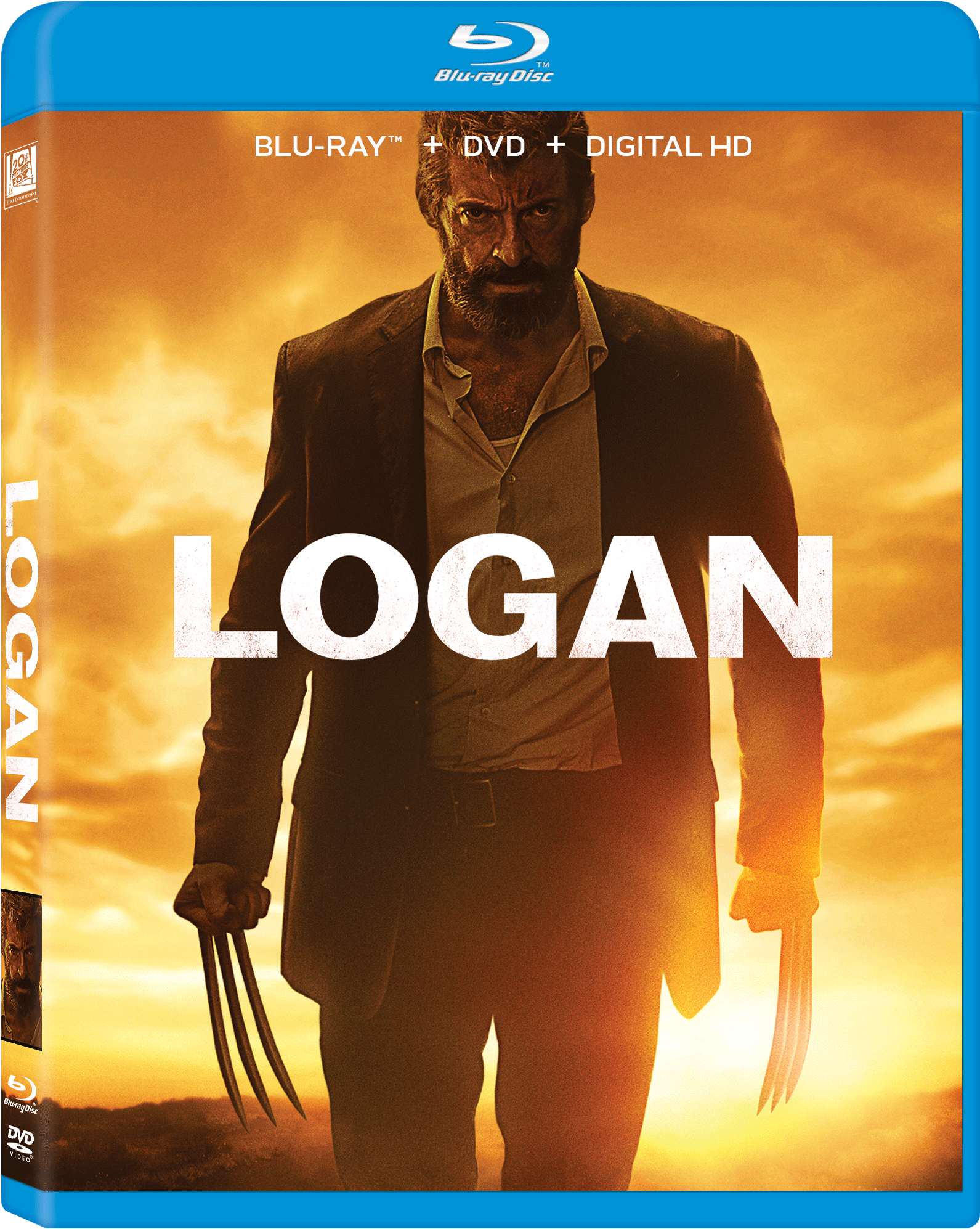 Blu-ray - Logan Blu Ray (1800x2400), Png Download