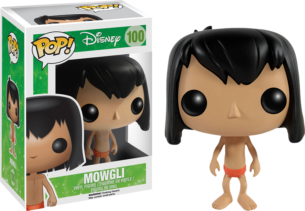Mowgli-pop - Funko Pop Jungle Book (1000x691), Png Download